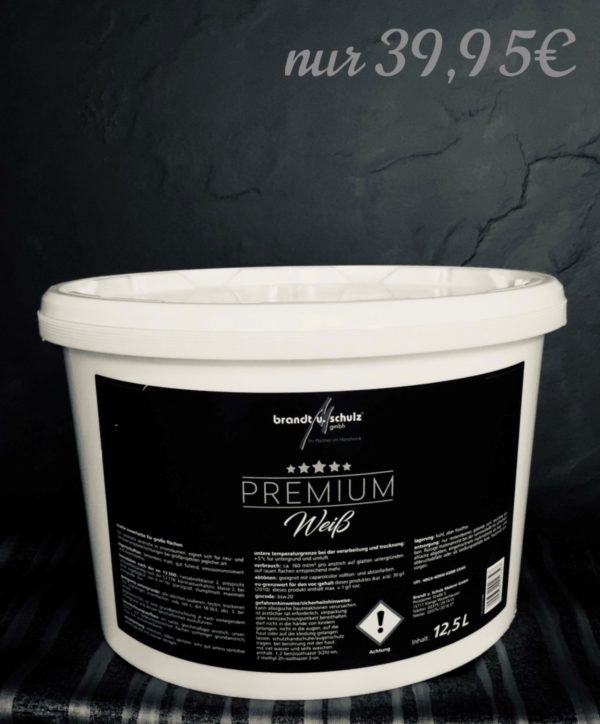 Farbeimer Premium Weiß 12,5l
